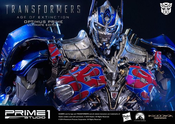 2000 MMTFM 08 Optimus Prime Ultimate Edition Transformers Age Extinction Statue From Prime 1 Studio  (33 of 50)